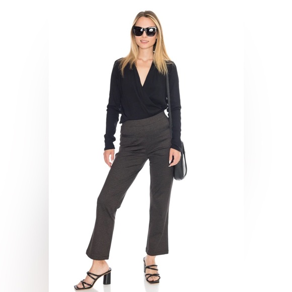 Stitch Fix l Sanctuary Farrow Check Crop Flare Leggings, Medium - Picture 2 of 10